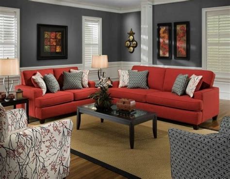 Tablouri decorative pentru casa ta. 39 Cool Red And Grey Home Décor Ideas - DigsDigs