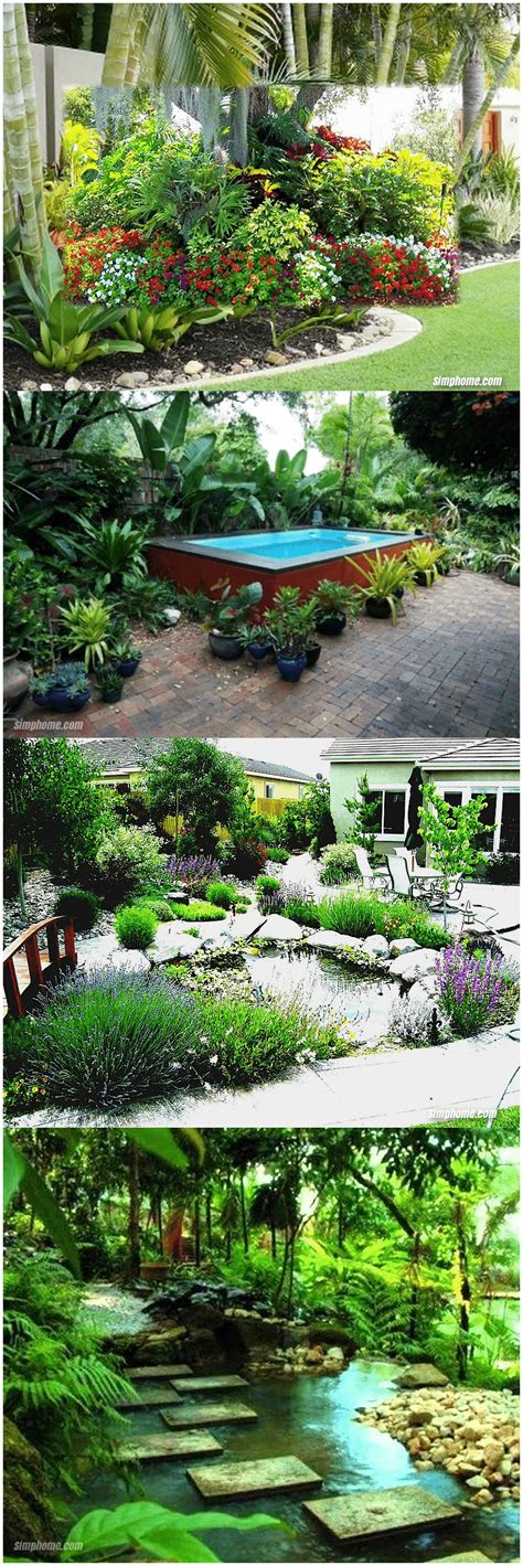 10 Awesome Ideas How To Make Small Tropical Backyard Ideas Simphome