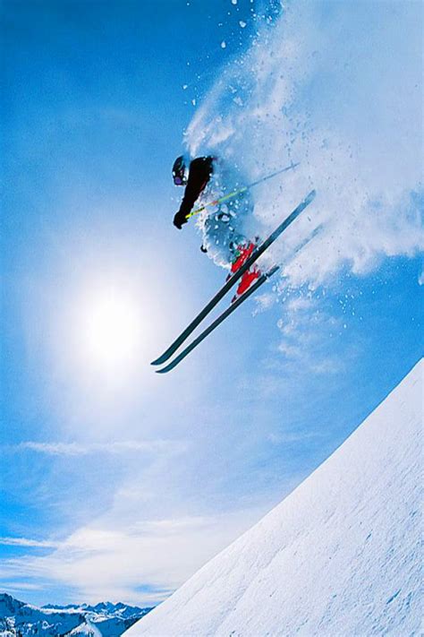 Skiing Iphone Wallpaper Hd