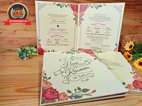 Undangan Pernikahan Model Amplop Oleh Aura Undangan Pernikahan Wedding Invitation
