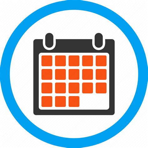 Appointment Calendar Grid Month Plan Schedule Time Table Icon
