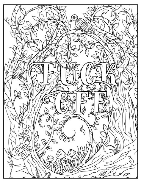 Swearing Coloring Pages At Free Printable Colorings
