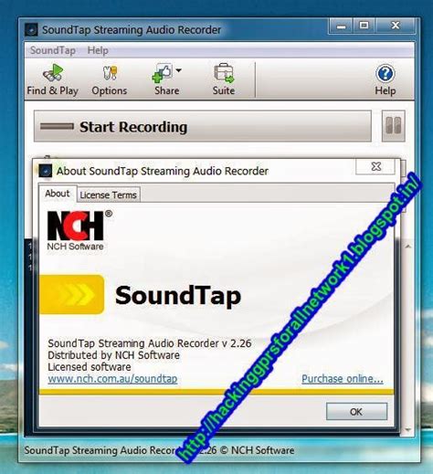 Once the recording is complete, you can use the numerous editing tools to add effects including echo, amplification, equalization, noise reduction, normalization and more. free download full version software: NCH SoundTap ...