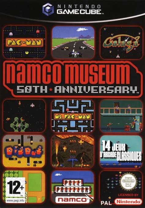 Namco Museum 50th Anniversary Box Shot For Playstation 2 Gamefaqs