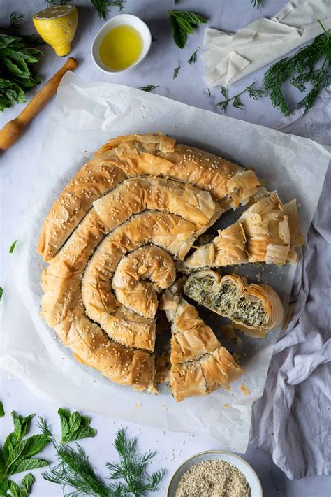 Defrost overnight in the fridge before baking as above. Vegan Spanakopita Spiral - Domestic Gothess
