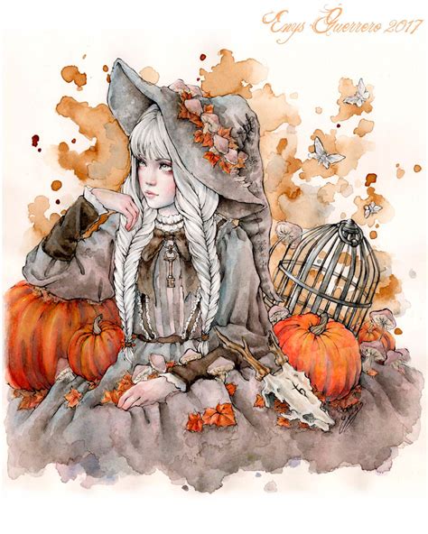 🍂witchy Autumns🌙 Cute Art Witch Drawing Halloween Art