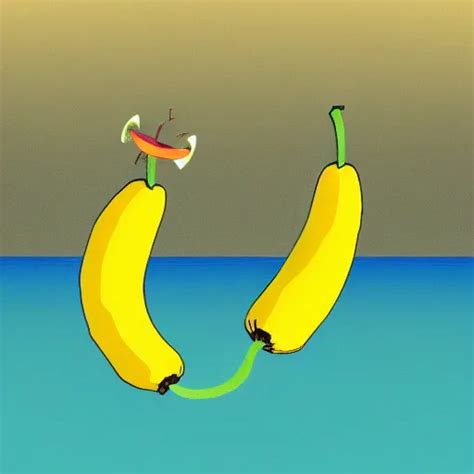 A Banana Fighting An Apple In The Deep Sea Stable Diffusion Openart