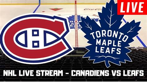 Montreal Canadiens Vs Toronto Maple Leafs Live Nhl Opening Night