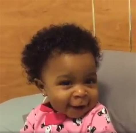 Sweet Baby Gives Hilarious ‘mad Face On Command