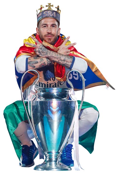 Sergio Ramos Real Madrid Football Render Footyrenders