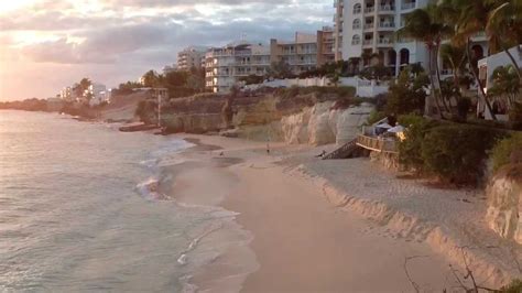 St Maarten Sunset From Cupecoy Beach Club Youtube