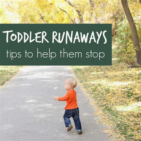 How To Stop Your Toddler From Running Away Kids And Parenting Kids