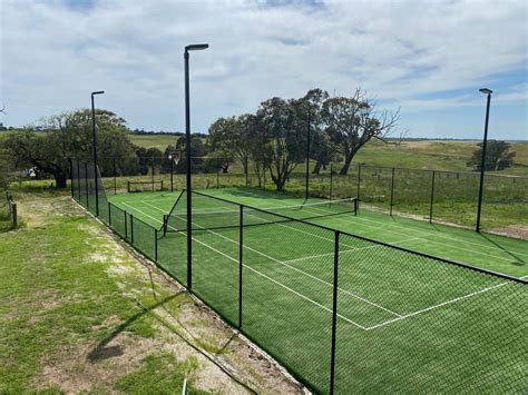 Tennis Court Fencing In Melbourne Victoria Diamond Fence