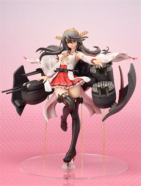Kancolle Haruna Kai Ni 17 Scale Figure Limited Edition Hobby Japan
