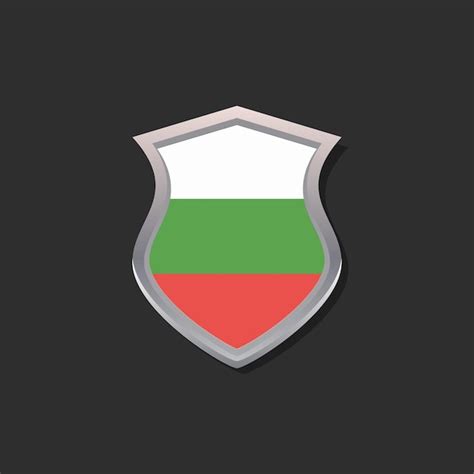 Premium Vector Illustration Of Bulgaria Flag Template
