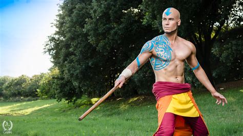 Adult Aang Avatar The Last Airbender Cosplay By Elffi On Deviantart