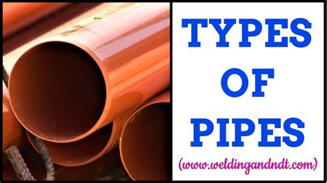 English Types Of Pipes Classification Of Pipes Youtube