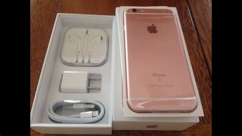 Bu ürün stoğa gelince size haber. Unboxing New iPhone 6s plus in rose gold! !! - YouTube