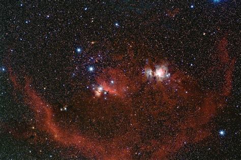 Barnards Loop Und Orionnebel Spektrum Der Wissenschaft