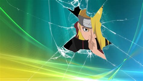 Deidara Is Busting Out Of Your Computer By Anime Manga Freak1 On Deviantart