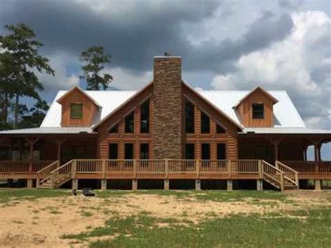 Cracker Style Log Homes - Quincey House - YouTube