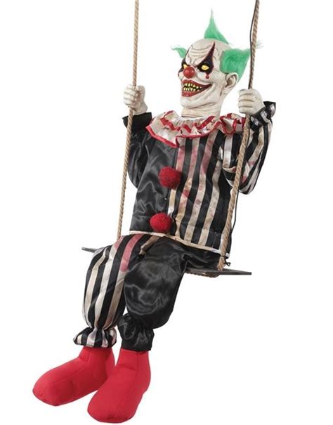 animated swinging chuckles the clown halloween prop trick or treat 2019 clowns halloween