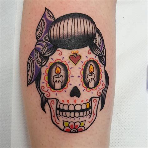 90 Magnificent Sugar Skull Tattoo Ideas Represent The Celebration Of Life