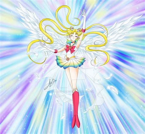 Super Sailor Moon Manga Ver By Albertosancami On Deviantart