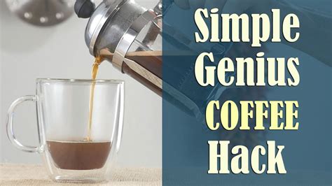 Simple Genius Hack That Every Coffee Drinker Has To Know Youtube