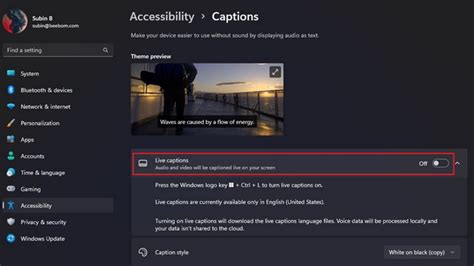 How To Enable And Use Live Captions On Windows 11 Guide Beebom