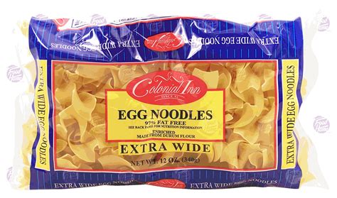 Groceries Product Infomation For Colonial Inn Egg Noodles Extra Wide 7236821215