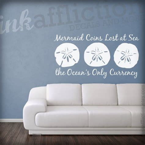 Items Similar To Sand Dollar Quote Wall Decal Large 36 X 19 On Etsy