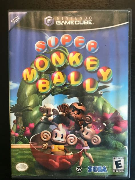 Super Monkey Ball Nintendo GameCube 2001 Complete CIB