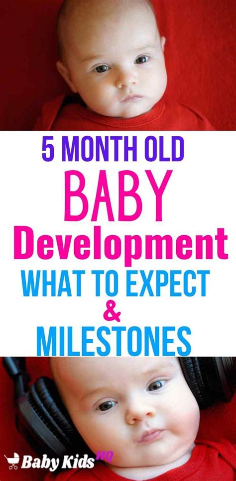 5 Month Old Baby Development And Milestones Babykidshq 5 Month Old