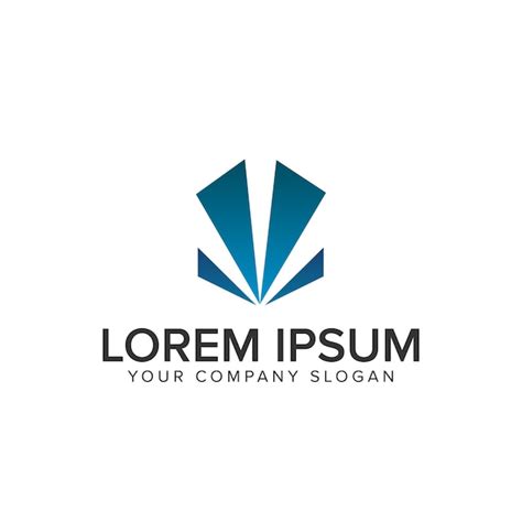 Premium Vector Abstract Geometry Business Logo