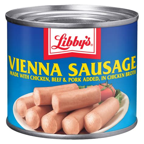 Libby S Vienna Sausage In Chicken Broth Canned Sausage 4 6 Oz
