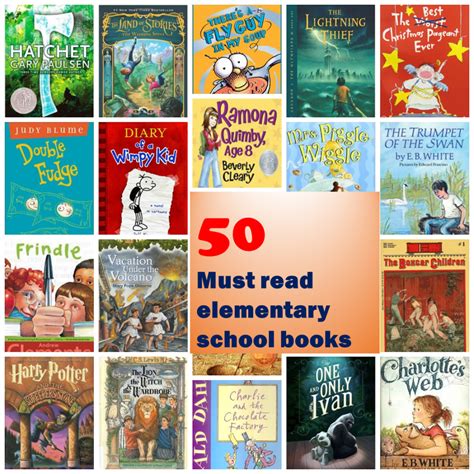 50 Books For Elementary School Kiddometer
