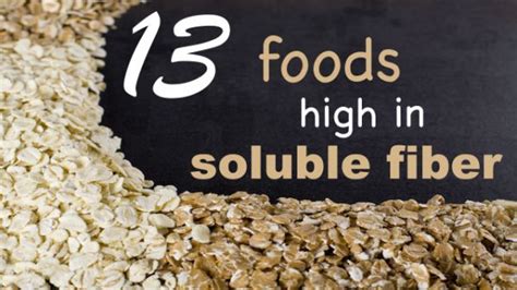 The Top 13 Foods High In Soluble Fiber To Help You Lose Weight The