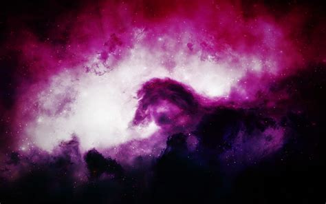 Looking for the best wallpapers? Pink and black galaxy illustration, galaxy, pink, purple ...