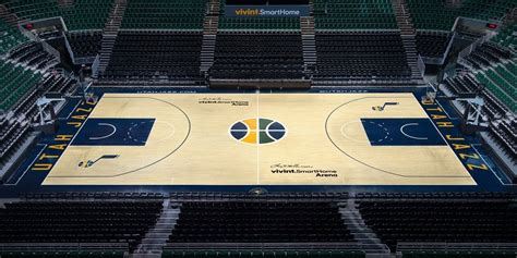 The utah jazz are a team in the national basketball association in utah. Utah Jazz court redesign: : ImagesOfUtah