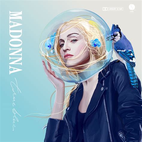 True Blue Madonna Album Cover On Behance
