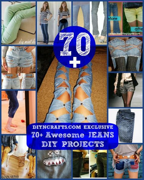 70 Awesome Jeans Diy Projects Refashioning Slimming Transforming