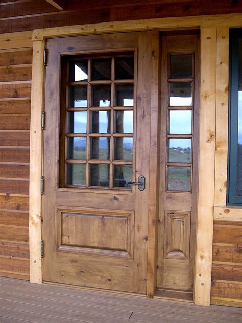 Rustic Log Cabin Front Doors Rustic Exterior Doors Rustic Front Door