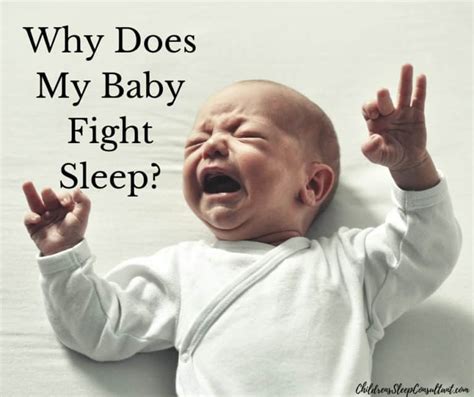 Why Does My Baby Fight Sleep Rebecca Michi Childrens Sleep Consultant