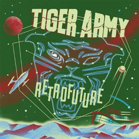 Tiger Army Retrofuture Seafoam Green LP Sverige