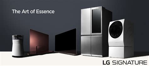 Lg Signature Ultra Premium Oled Tv And Home Appliance Products
