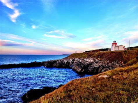 Sunrise And Sunset Across The Burin Peninsula Newfoundland And