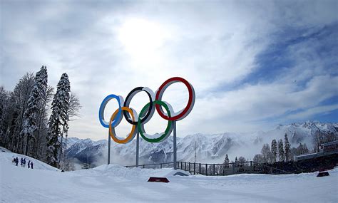 Winter Olympics Rings