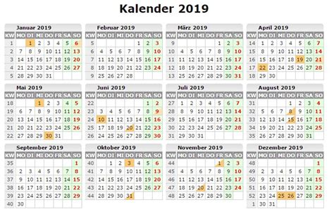 Kalender 2019 Word Calendar Words Periodic Table
