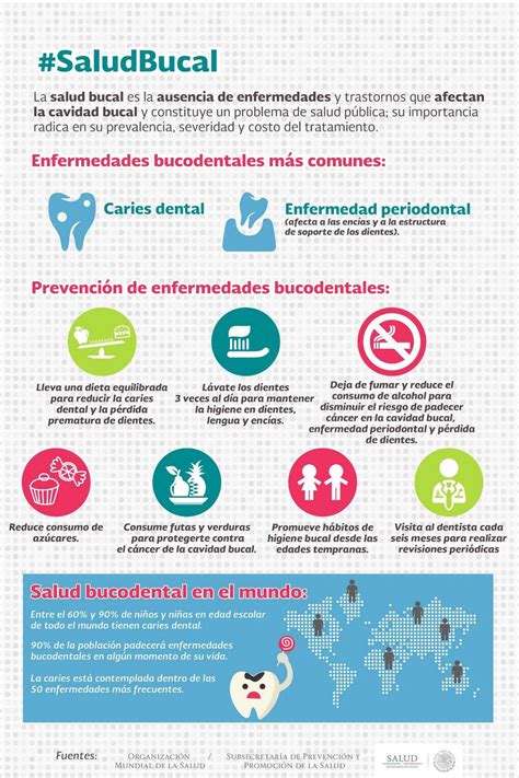 Salud México On Salud Bucal Cuidado Bucal Higiene Bucodental